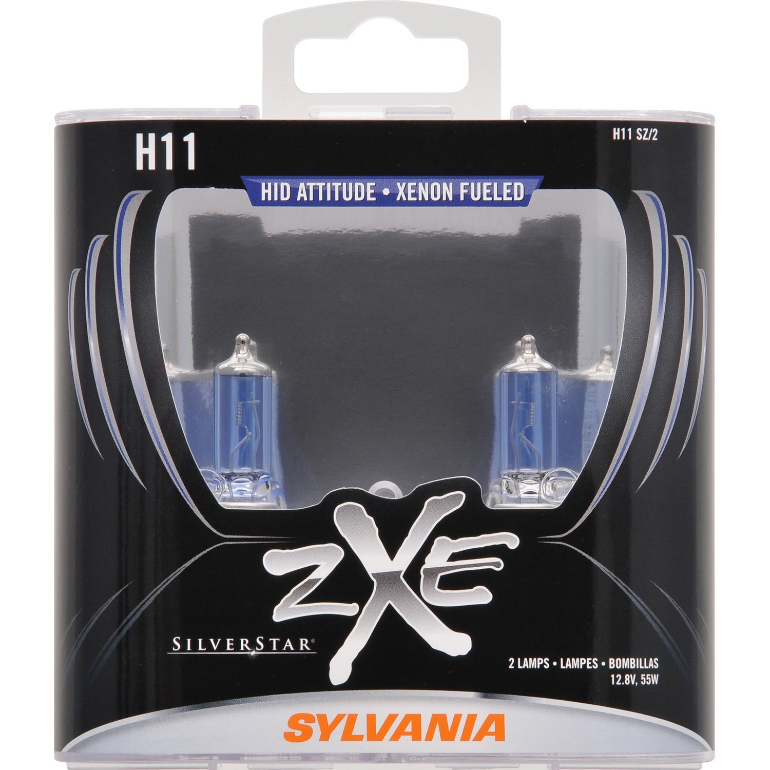 Sylvania H11 Silverstar zXe High-Performance Halogen Headlight Bulbs