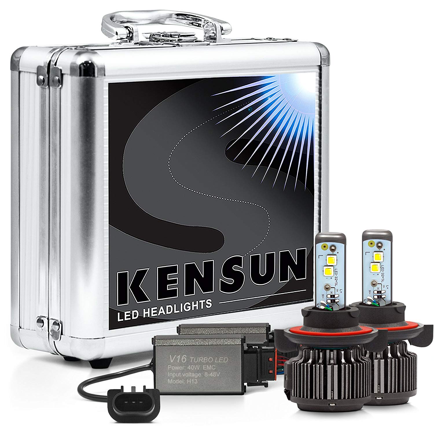 Kensun Super Bright Extreme Cree LED Headlight Conversion Kit