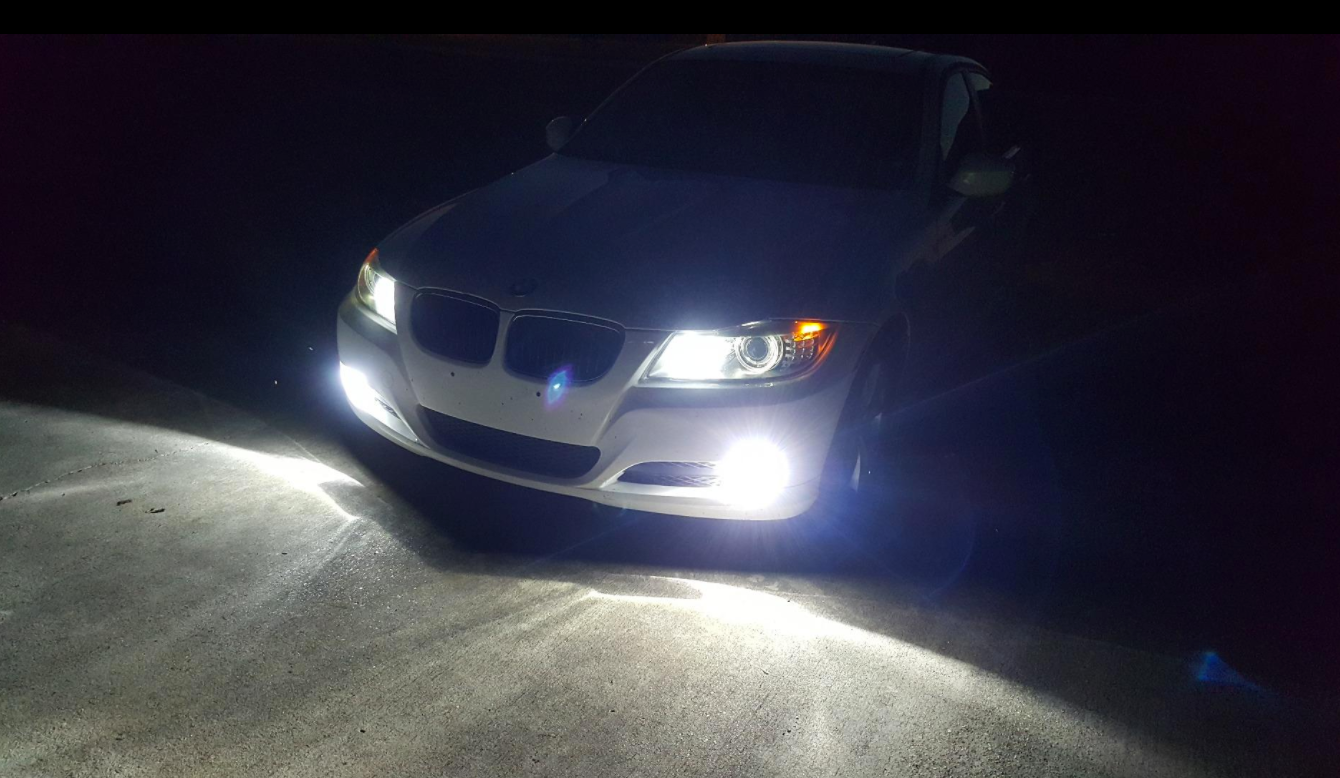Kensun LED Fog Lights on BMW 3 Series