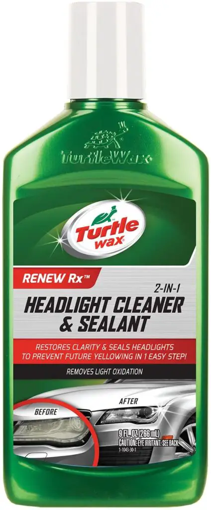 Turtle Wax T-43 (2-in-1) Headlight Cleaner and Sealant 