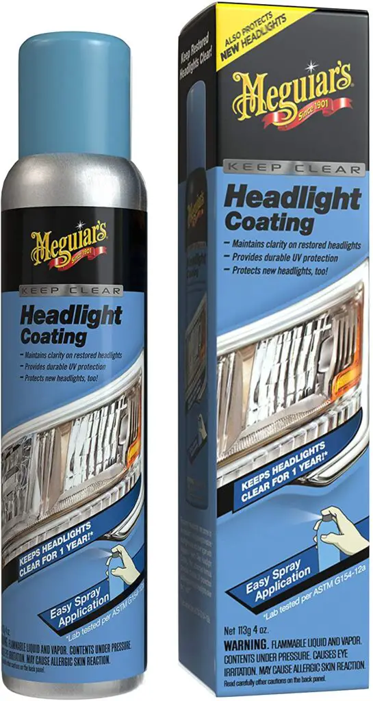 Meguiar's Clear Headlight Coating (Best Value)