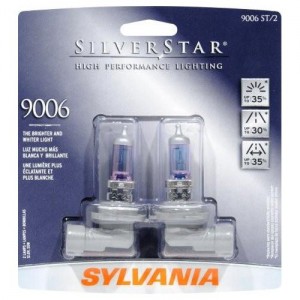 Sylvania Silverstar replacement headlight bulbs