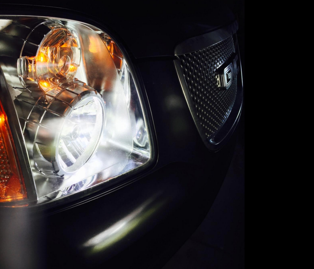 GMC Yukon w: Kensun HID Conversion Kit