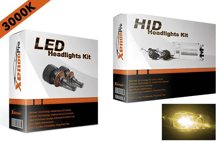 XenonPro Yellow LED and HID Headlights